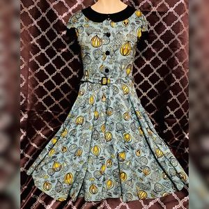 Boutique Vintage Repro Pin Up Swing Dress